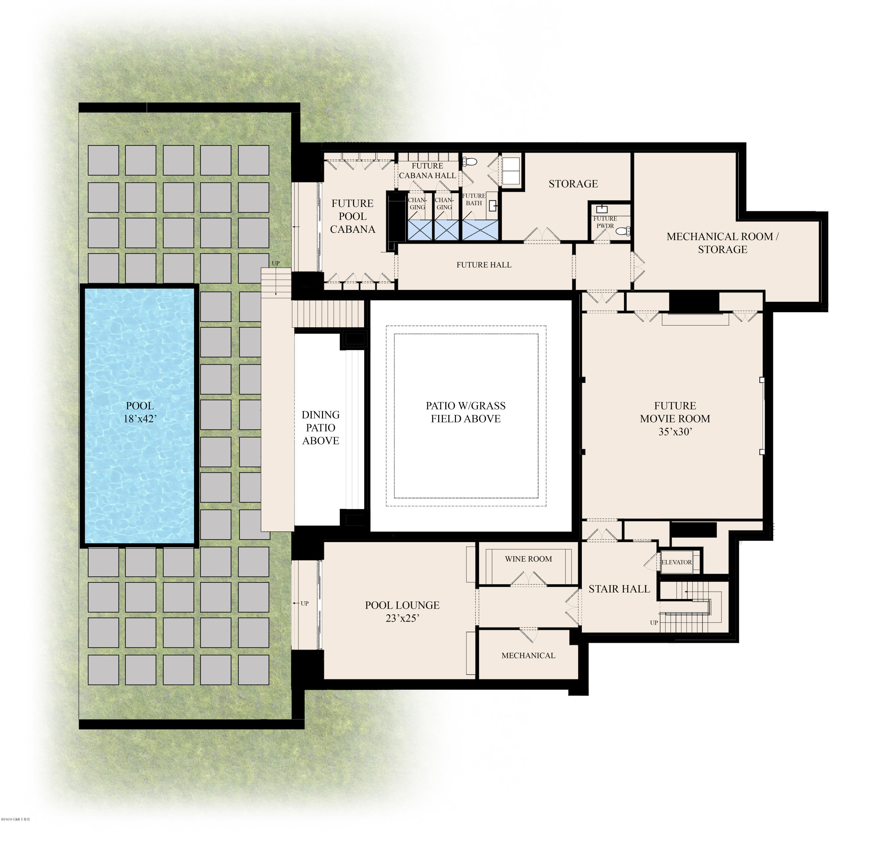 44 Dublin Hill Drive Greenwich, CT 06830 - Photo 6 of 6 a picture of a bench in a white building