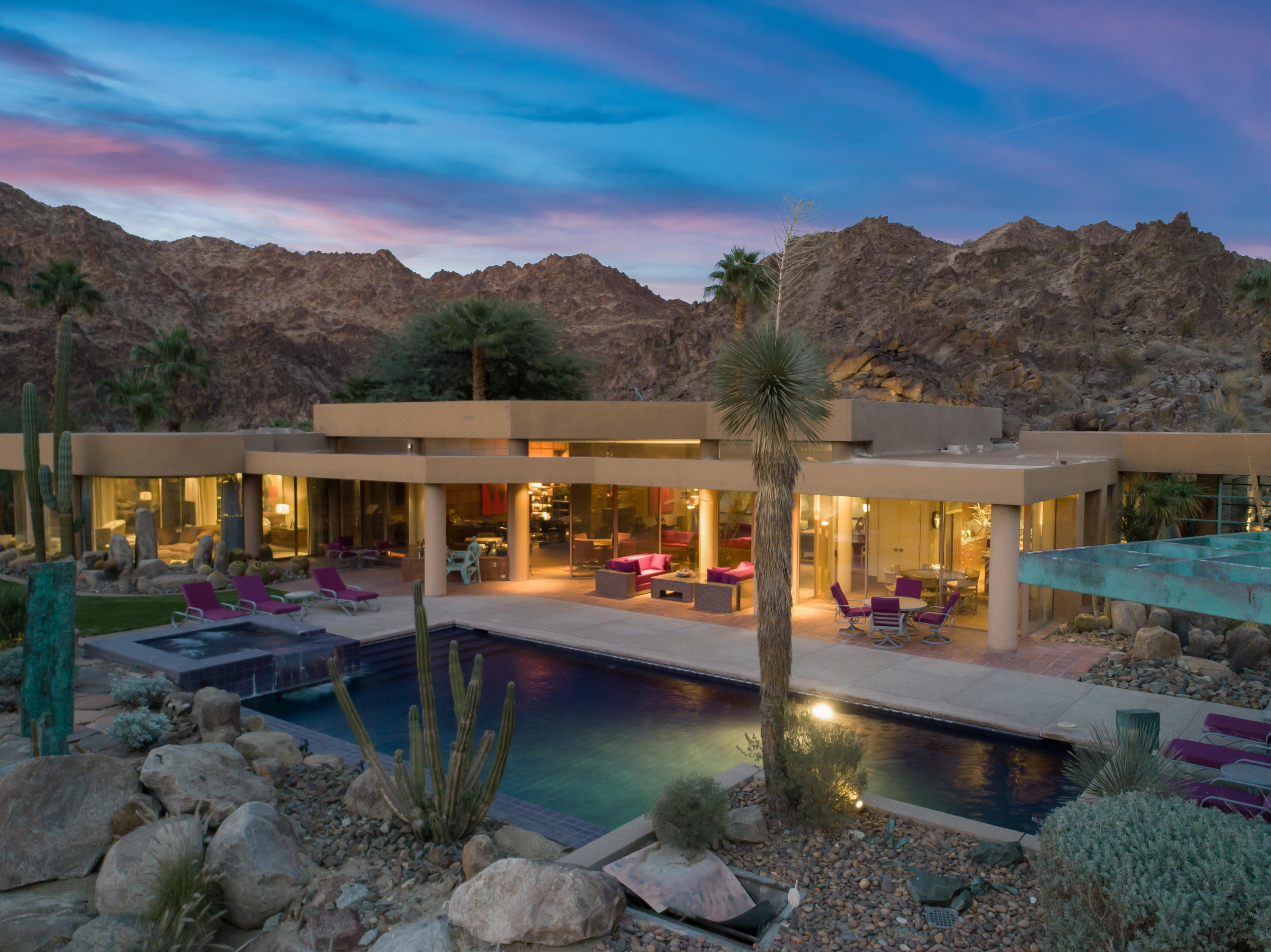 75270 Hidden Cove Indian Wells, CA 92210 - Photo 6 of 73 a view of a swimming pool with a patio