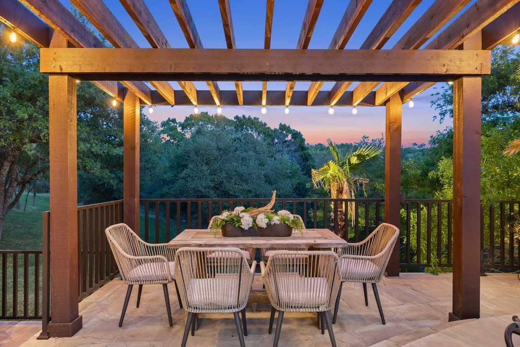 1540 County Road 262 Georgetown, TX 78633 - Photo 23 of 40 The southwestern-facing rear of this home was made for sunsets.