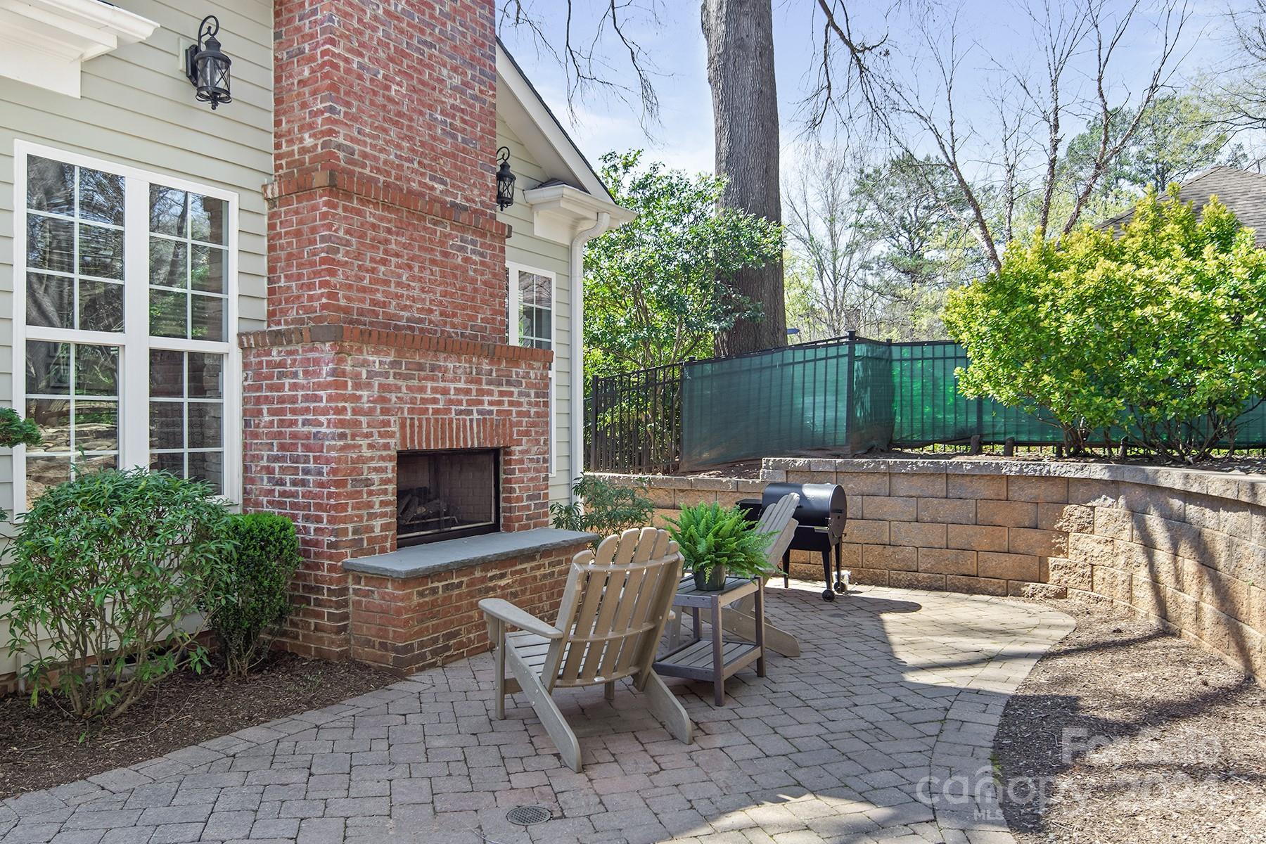 544 Ashby Drive Davidson, NC 28036 - Photo 37 of 40 a view of backyard with seating space and plants