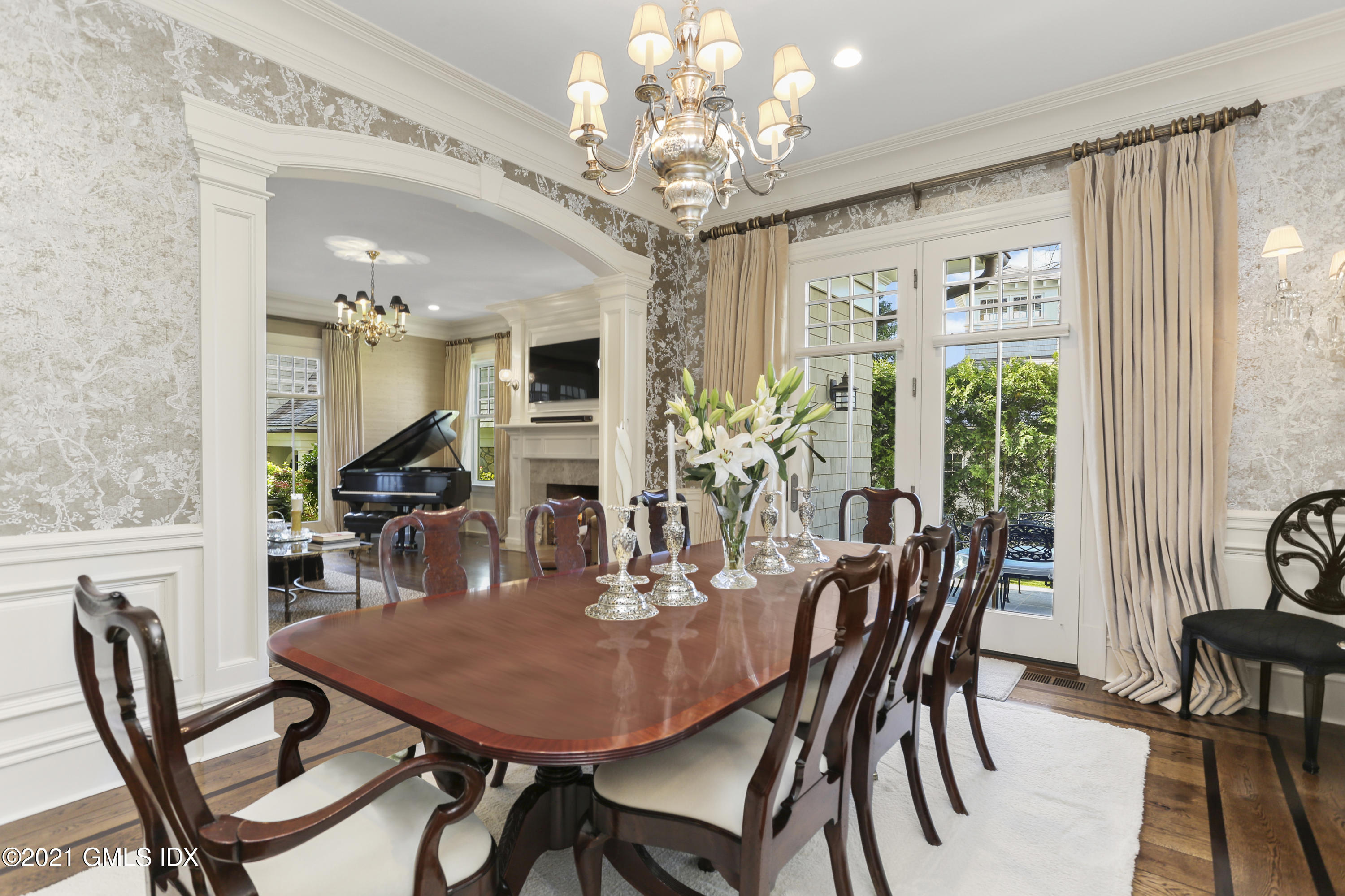 50 Sound View Drive, Unit 2 SOUTH Greenwich, CT 06830 - Photo 7 of 21 a view of a dining room with furniture window and outside view
