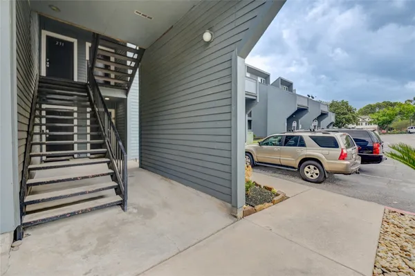 a view of car garage