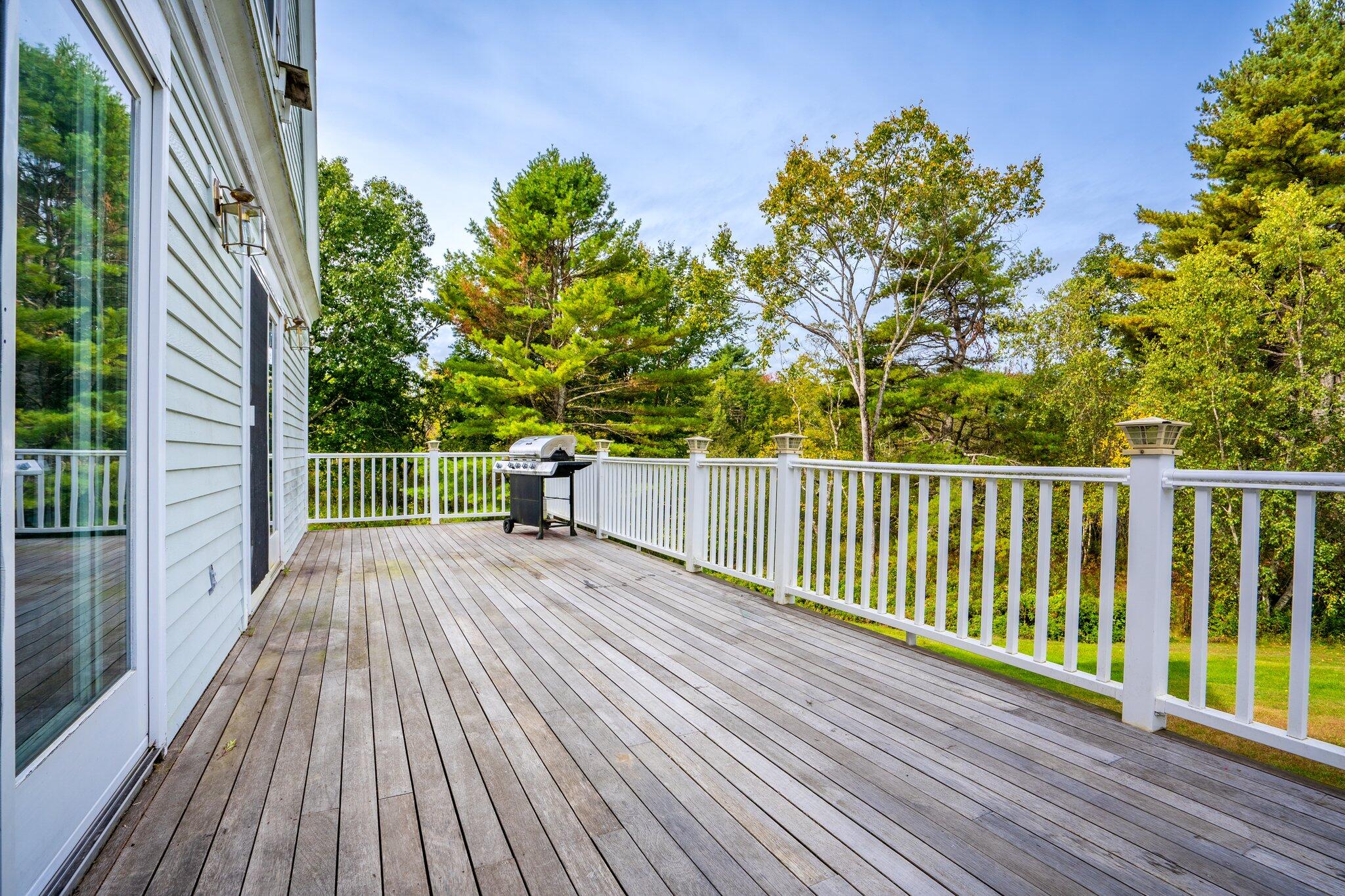 114 Ledge Road Yarmouth, ME 04096 - Photo 60 of 71 Large deck