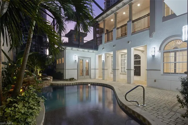 a view of a city with tall buildings