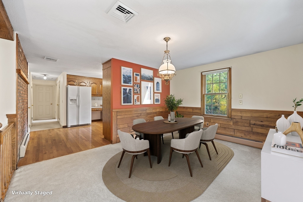 55 Warren Street Boylston, MA 01505 - Photo 5 of 30 a view of a dining room with furniture and window