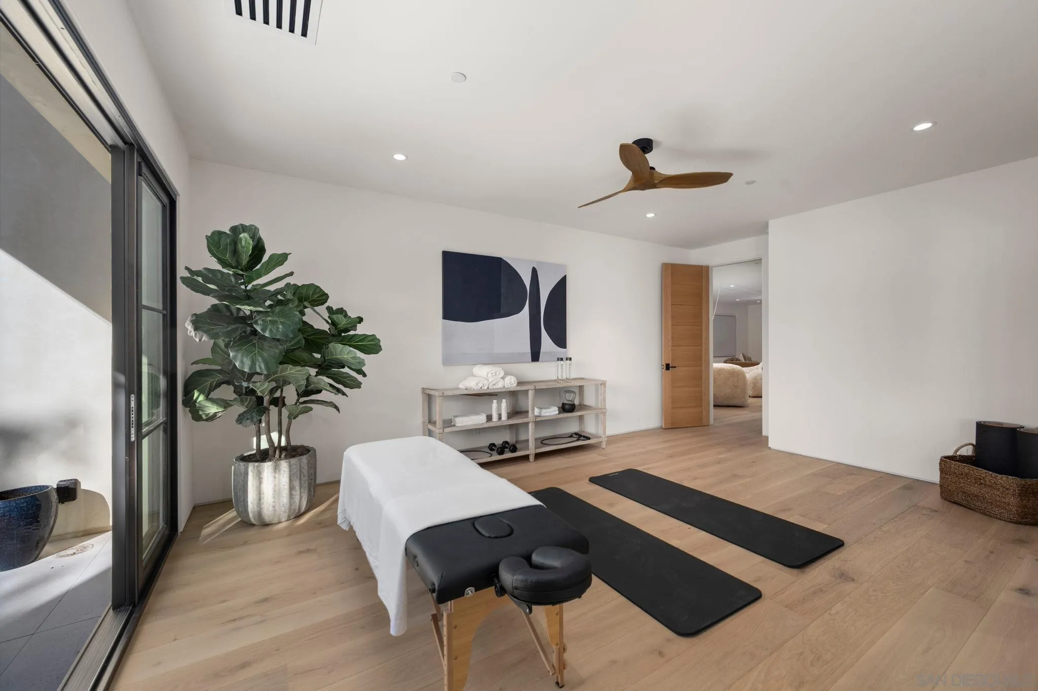 6323 Mimulus Rancho Santa Fe, CA 92067 - Photo 23 of 32 a living room with furniture and a potted plant
