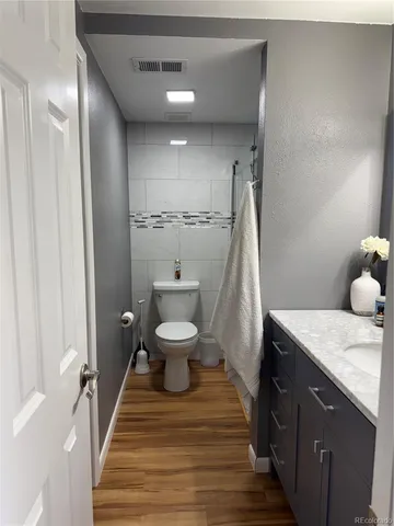 a bathroom with a sink and a toilet