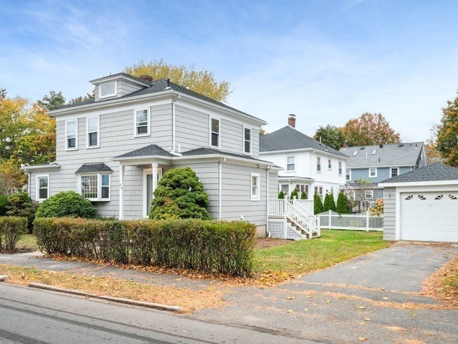 25 Tedesco Street Marblehead, MA 01945 - Photo 2 of 42 front view of a house with a yard