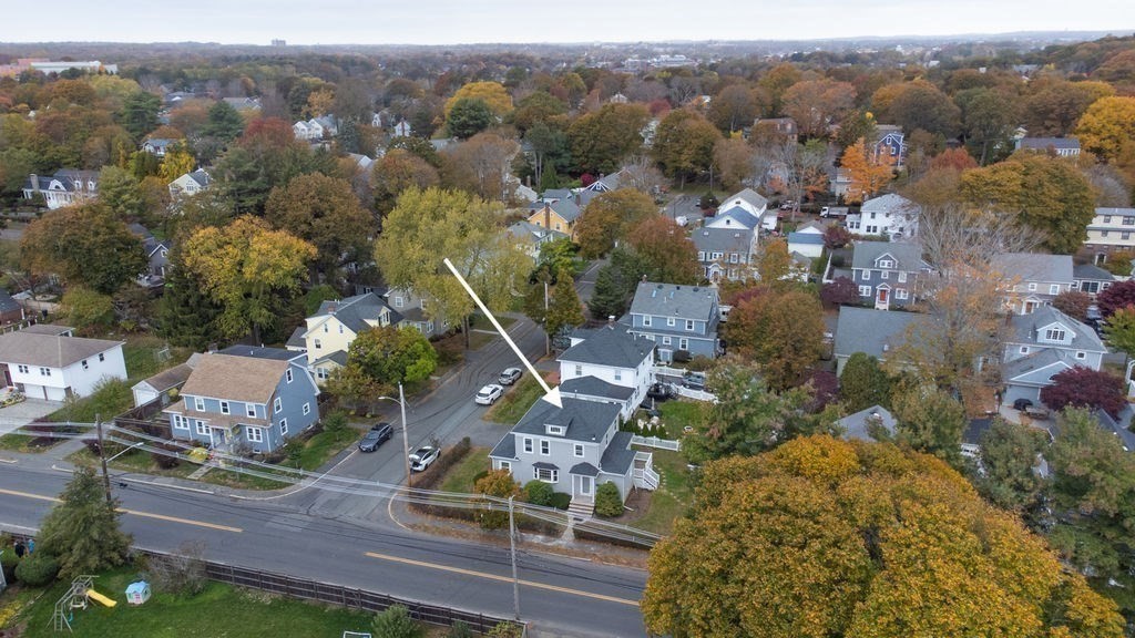25 Tedesco Street Marblehead, MA 01945 - Photo 39 of 42 an aerial view of a house with a yard