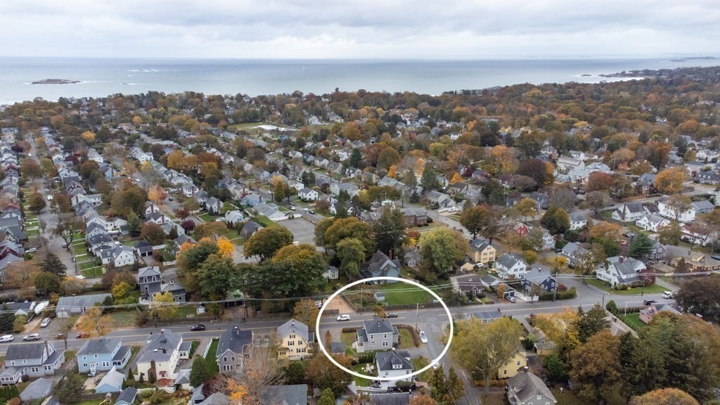 25 Tedesco Street Marblehead, MA 01945 - Photo 40 of 42 an aerial view of a house with a mountain view