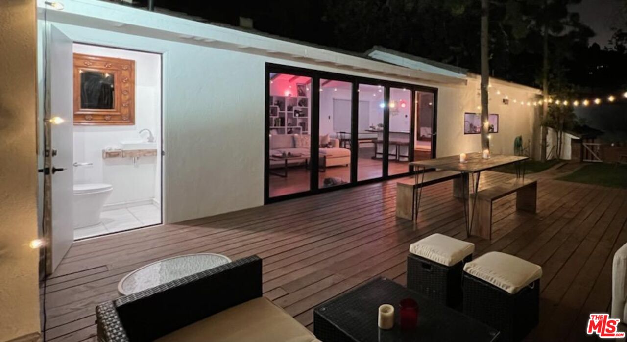 2429 Outpost Drive Los Angeles, CA 90068 - Photo 28 of 29 a living room with furniture