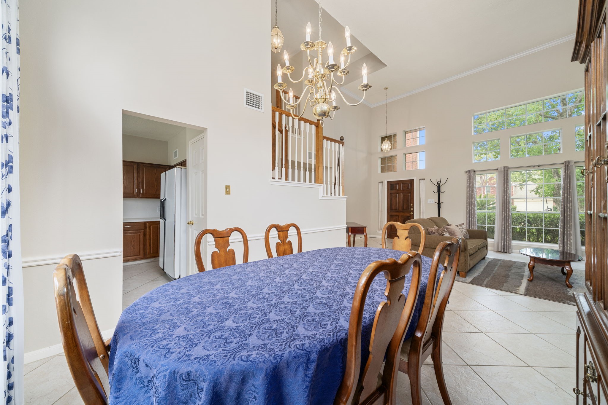 9715 Therrell Drive Houston, TX 77064 - Photo 11 of 33 a view of a dining room with furniture window and outside view