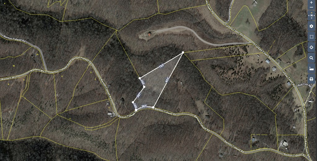 5 Benton Tidwell Road Hilham, TN 38568 - Photo 15 of 15 an aerial view of a highlighted house