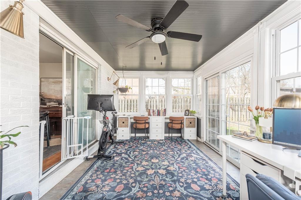 15 Watson Street Sewickley, PA 15143 - Photo 14 of 43 a large white kitchen with a large window