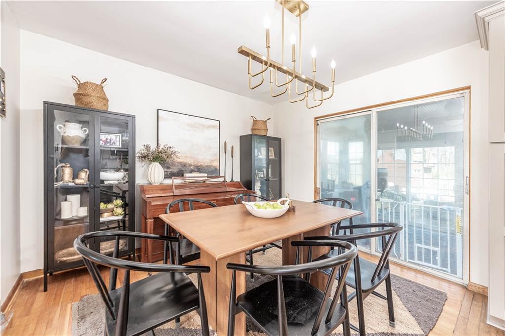15 Watson Street Sewickley, PA 15143 - Photo 7 of 43 a view of a dining room with furniture window and wooden floor