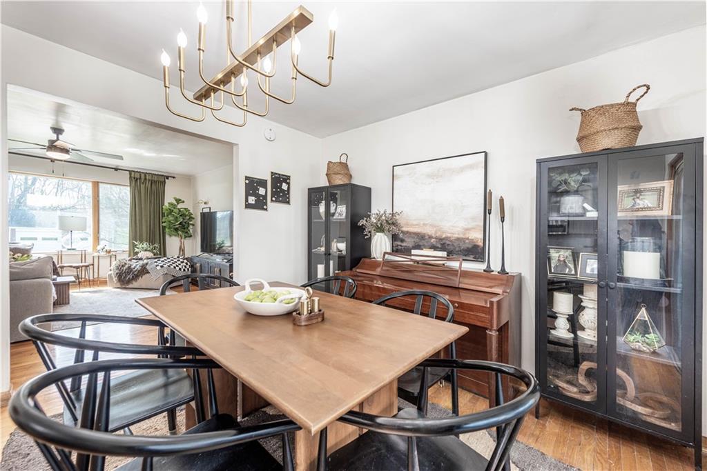 15 Watson Street Sewickley, PA 15143 - Photo 8 of 43 a view of a dining room with furniture window and wooden floor