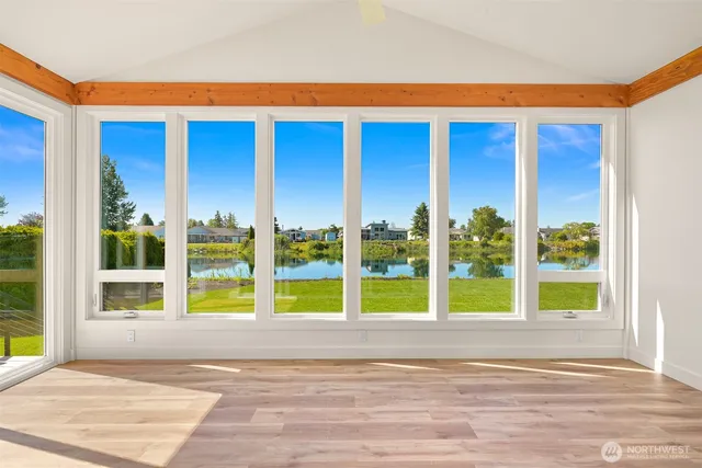 a view of front door