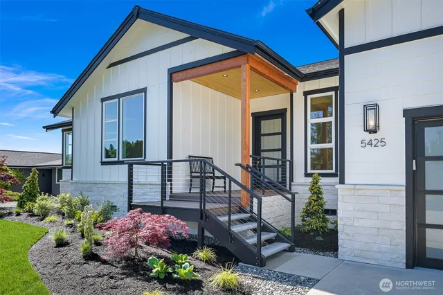 a front view of a house having yard