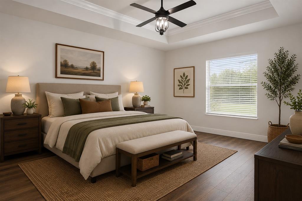 9412 Noddy Tern Road Weeki Wachee, FL 34613 - Photo 23 of 35 a bed room with a bed and a window