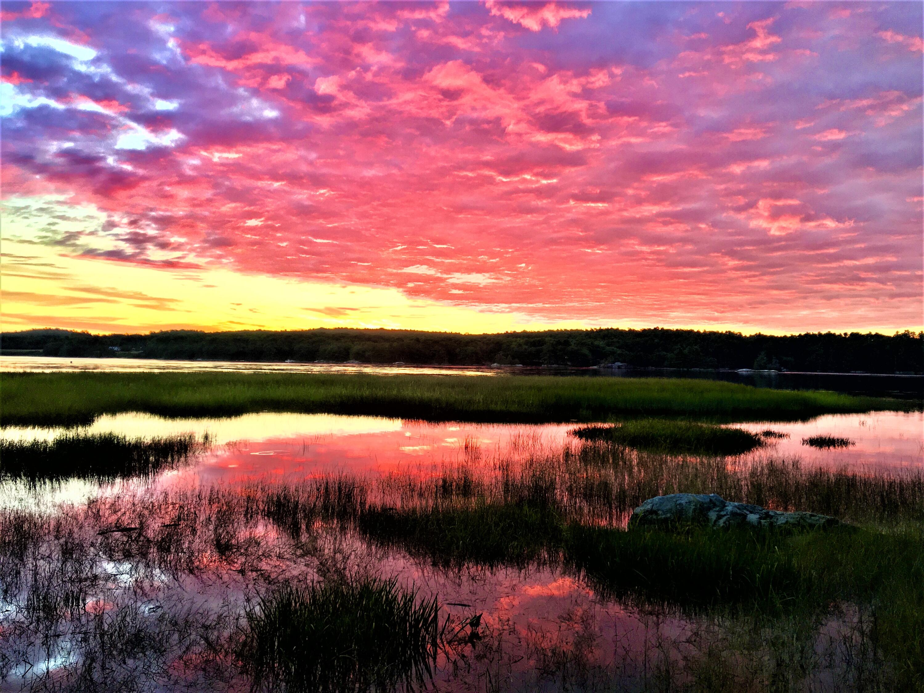 35 West Chops Point Road Bath, ME 04530 - Photo 74 of 82 8.) August Sunrise Kennebec