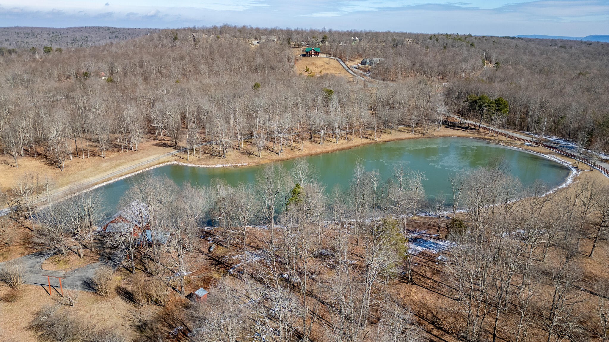 1844 Hobbstown Road Dunlap, TN 37327 - Photo 74 of 81 an aerial view of residential houses with outdoor space