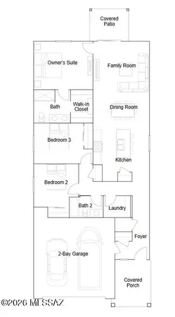 $348,390 | 9625 West Pontiac Street, Marana, AZ 85658