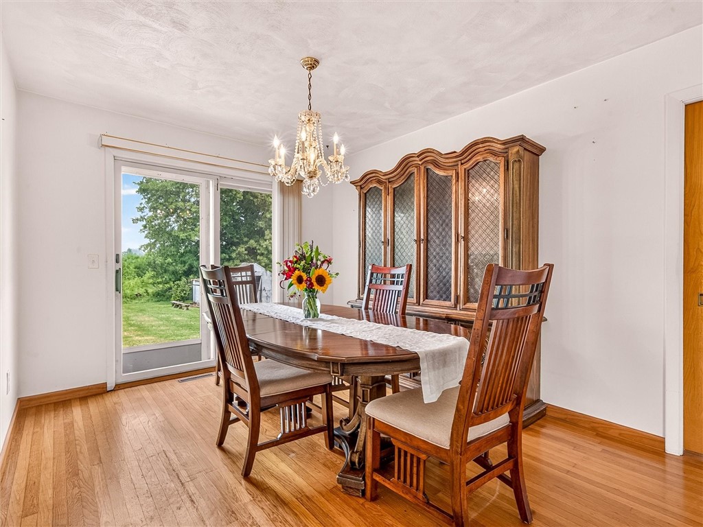64 Parma Center Road Parma, NY 14468 - Photo 11 of 37 Dining Area w/ French Doors To The Patio & Backyard.