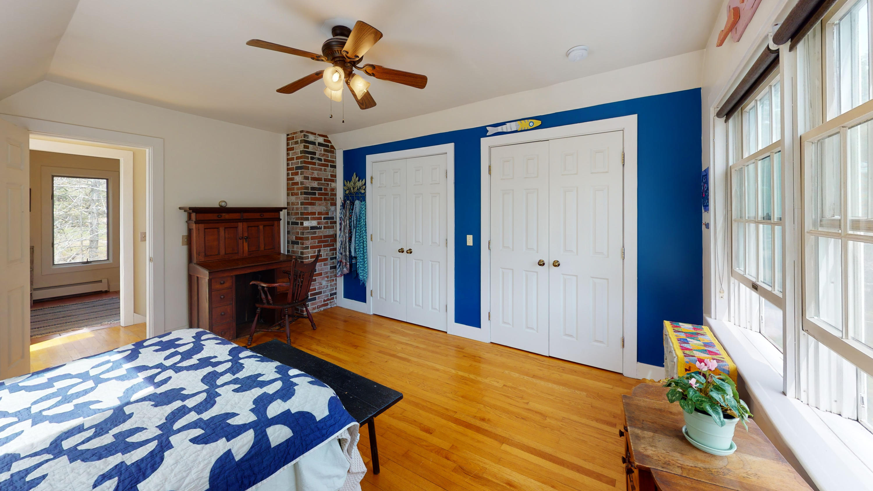 13 Hathorne Point Road Cushing, ME 04563 - Photo 33 of 44 2nd Floor Master Bedroom