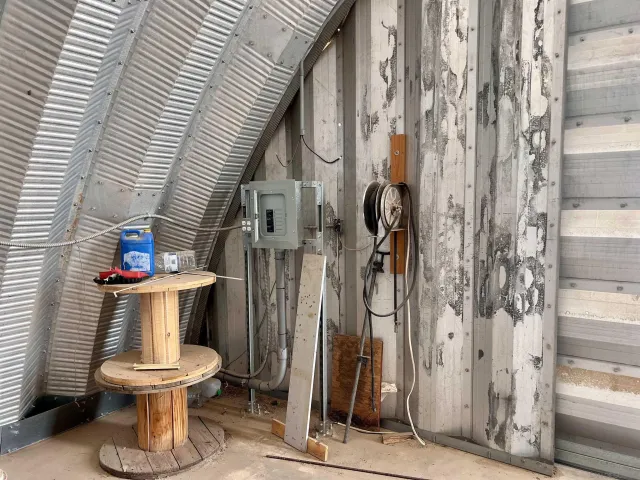 a view of room with stairs