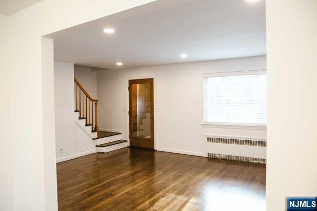 134 Berkshire Road Hasbrouck Heights, NJ 07604 - Photo 5 of 17 a view of entryway with wooden floor