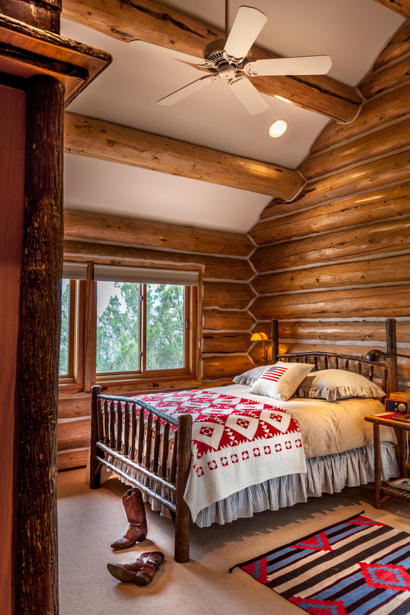 2505 McClure Road Ridgway, CO 81432 - Photo 21 of 33 a bedroom with bed and a window
