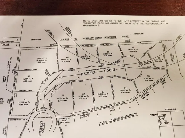 $89,900 | Lt36 Lt36 Hanson Court, Burlington, WI 53105