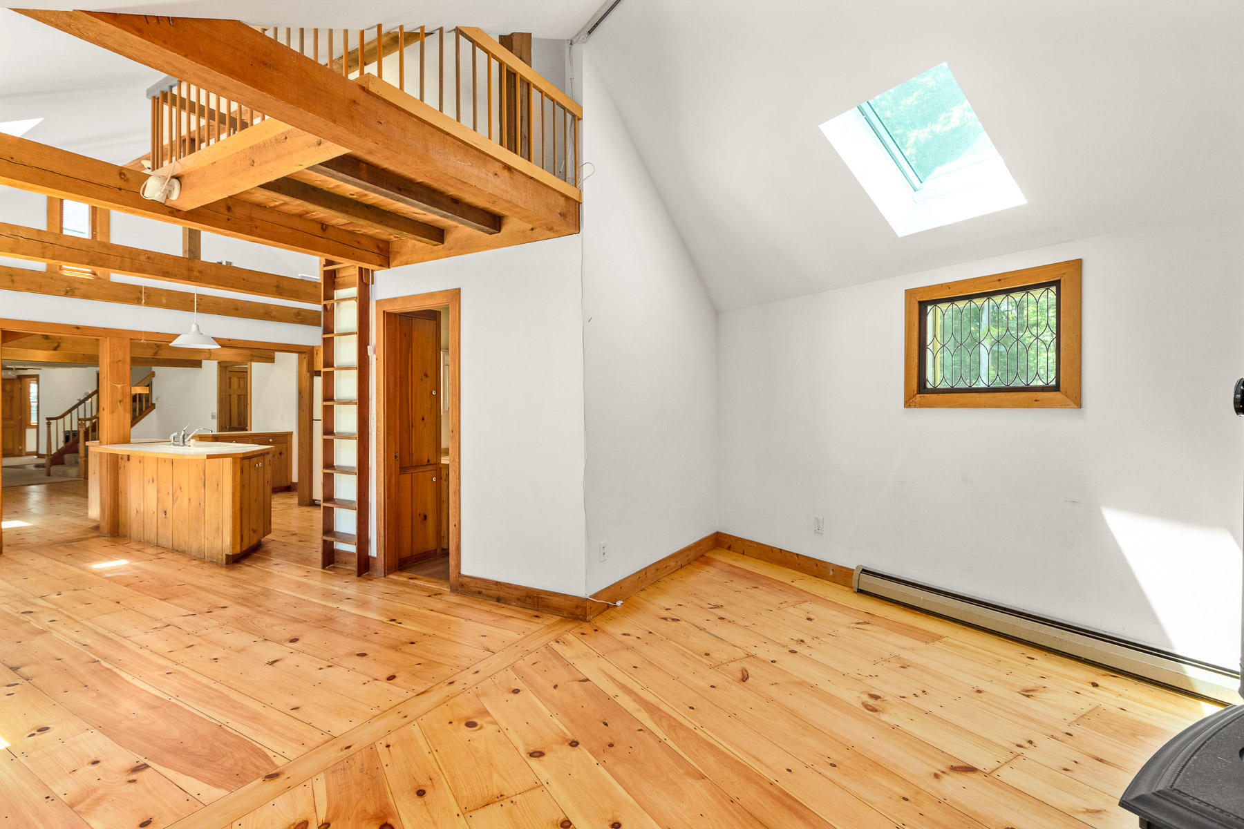 188 Brave Boat Harbor Road Kittery Point, ME 03905 - Photo 12 of 53 Den/Sitting Area w/ Loft Above Kitchen