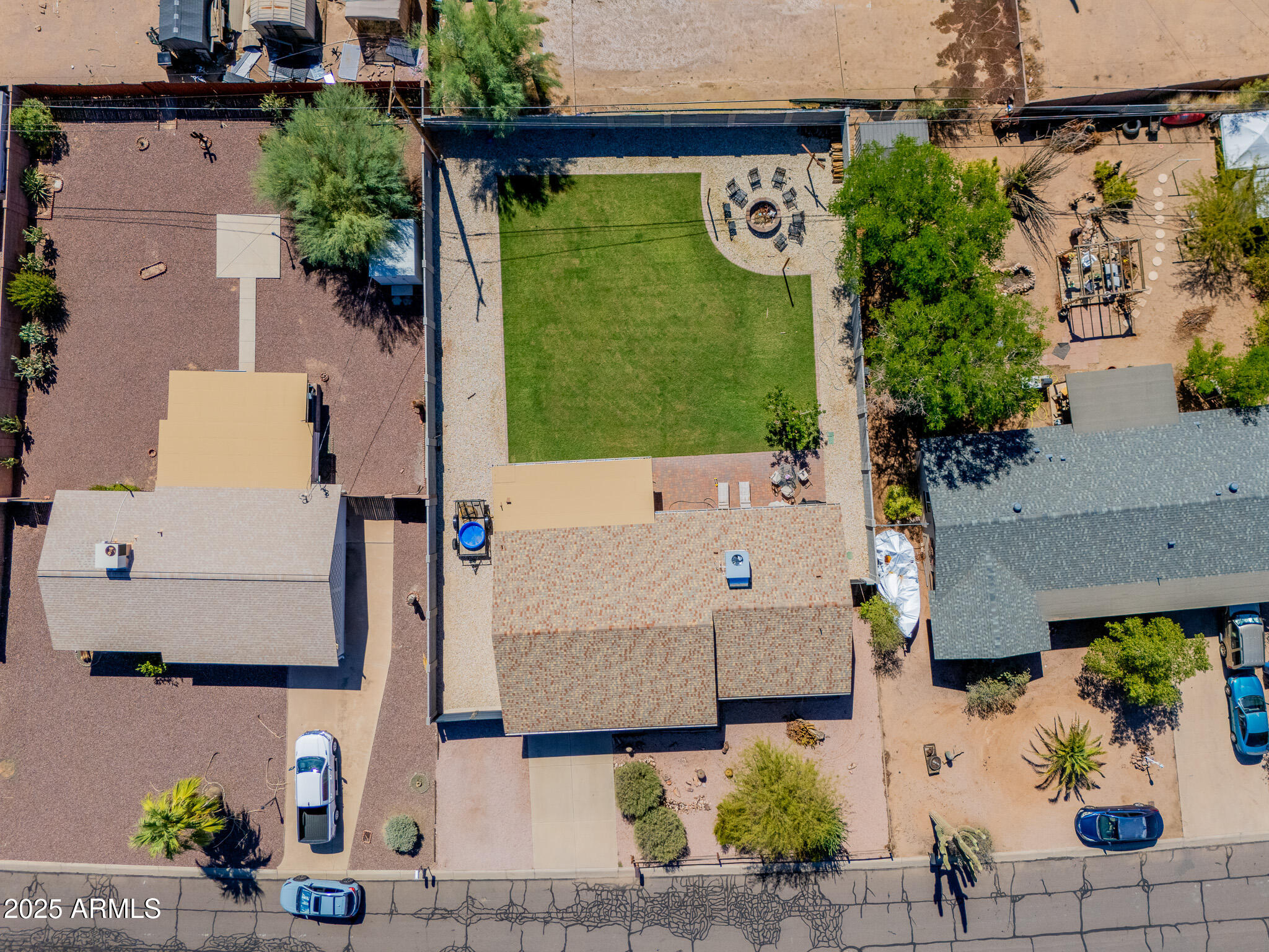 841 East Granada Avenue Apache Junction, AZ 85119 - Photo 33 of 33 an aerial view of a house with outdoor space