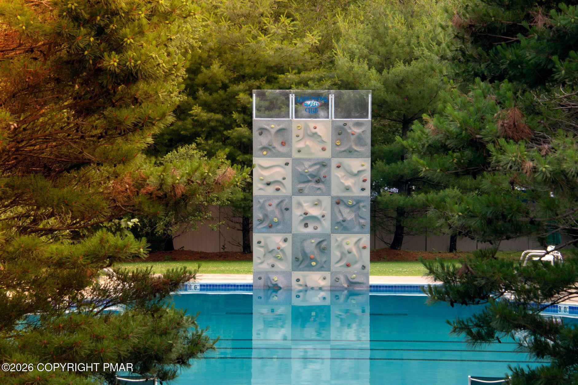 1177 Deer Trail Road Pocono Pines, PA 18350 - Photo 104 of 104 TT pool climbing wall