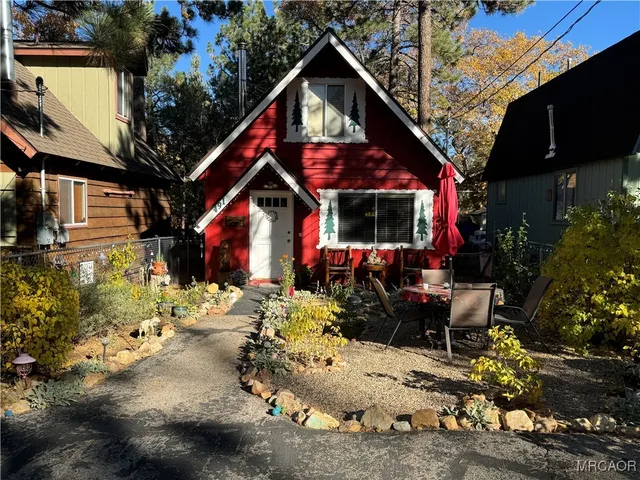 a view of a chairs and tables in the patio