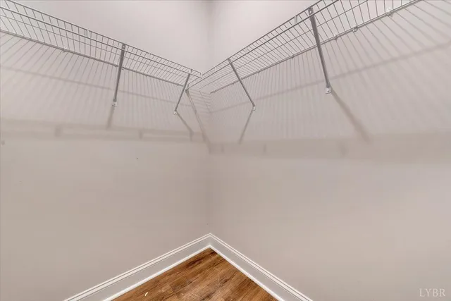 a small space with a shower