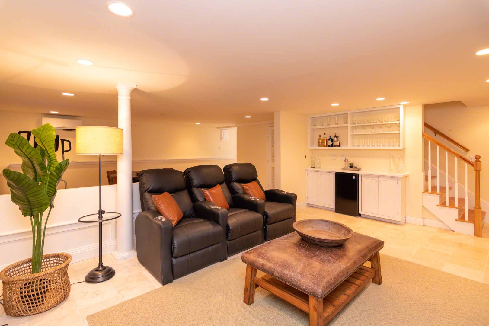 63 Norton Orchard Road Edgartown, MA 02539 - Photo 16 of 43 a living room with furniture and a view of kitchen