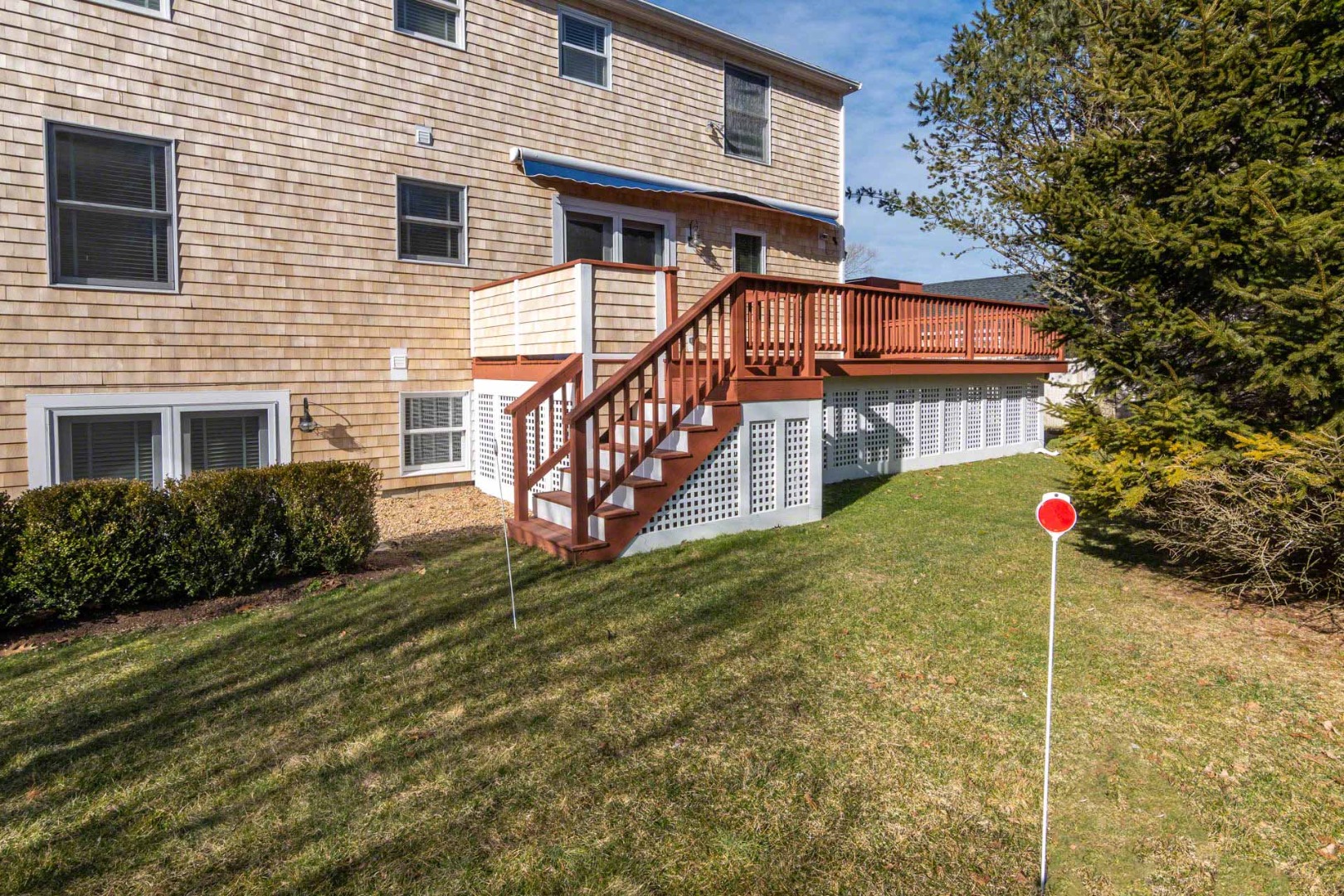 63 Norton Orchard Road Edgartown, MA 02539 - Photo 38 of 43 a view of a house with a yard