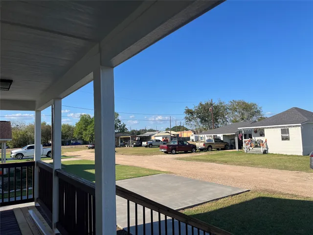 a view of a house with a outdoor space