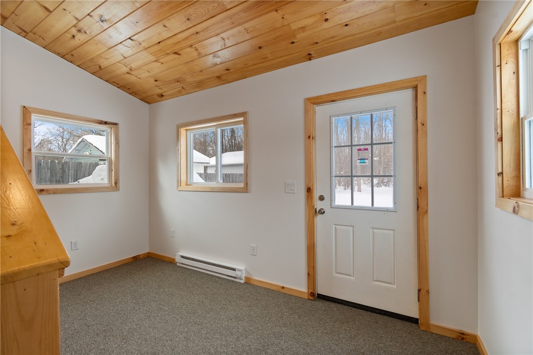 52 State Street Sodus, NY 14551 - Photo 14 of 29 The rear room that opens to the deep back yard- lo