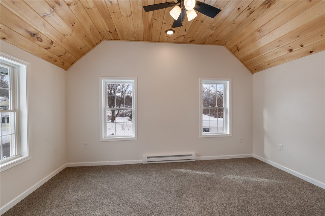 52 State Street Sodus, NY 14551 - Photo 19 of 29 Don’t you LOVE the natural wood ceiling?!