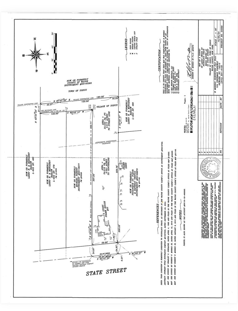 52 State Street Sodus, NY 14551 - Photo 29 of 29 SURVEY COMPLETED