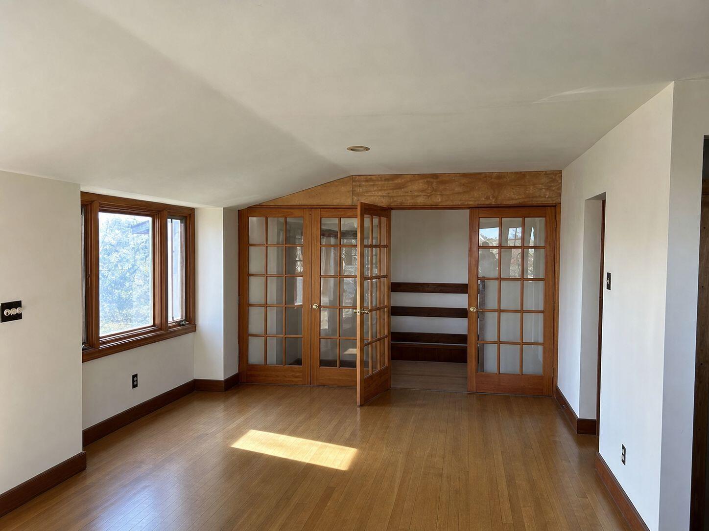 10 Benson Road Truro, MA 02666 - Photo 5 of 36 wooden floor in an empty room with a window