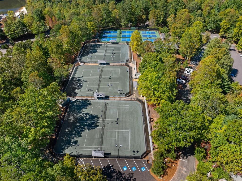 1319 Deer Run Ridge Jasper, GA 30143 - Photo 60 of 67 an aerial view of a residential houses with outdoor space