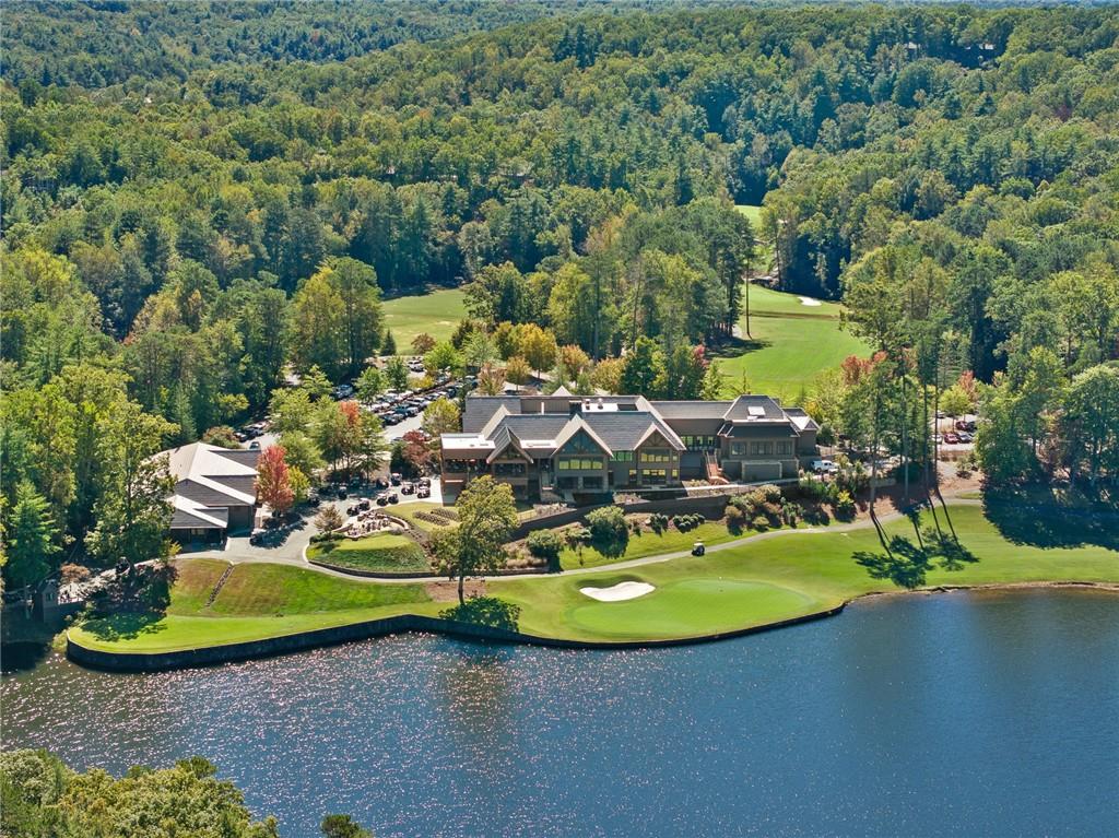 1319 Deer Run Ridge Jasper, GA 30143 - Photo 65 of 67 an aerial view of a house with a swimming pool