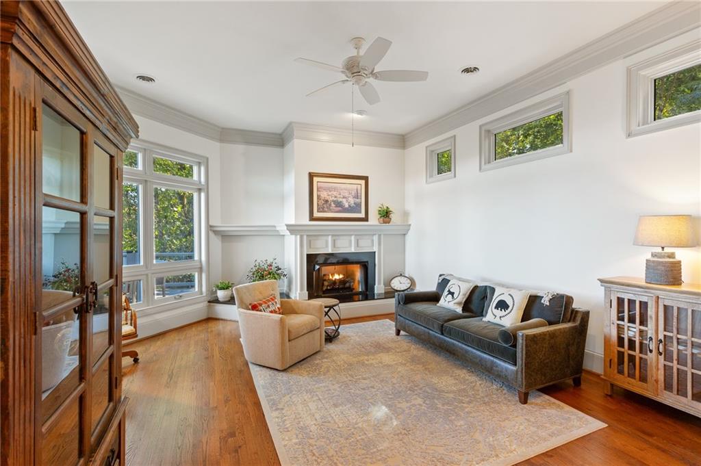 1319 Deer Run Ridge Jasper, GA 30143 - Photo 9 of 67 a living room with furniture and a fireplace