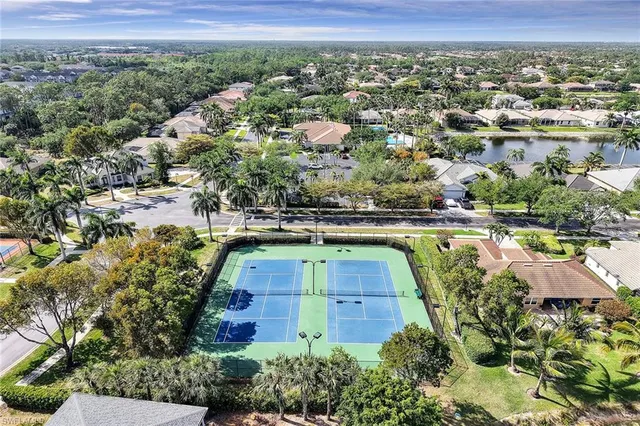 a view of a city with tall buildings