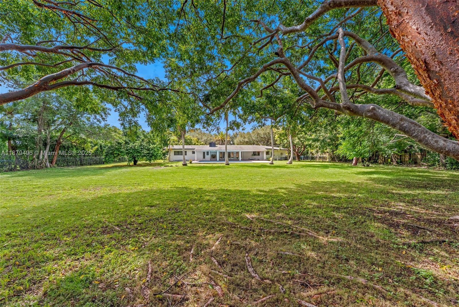 6275 Southwest 123rd Terrace Pinecrest, FL 33156 - Photo 38 of 49 a view of yard with green space