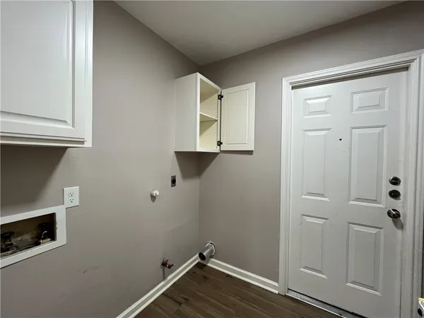 wooden floor in an empty room